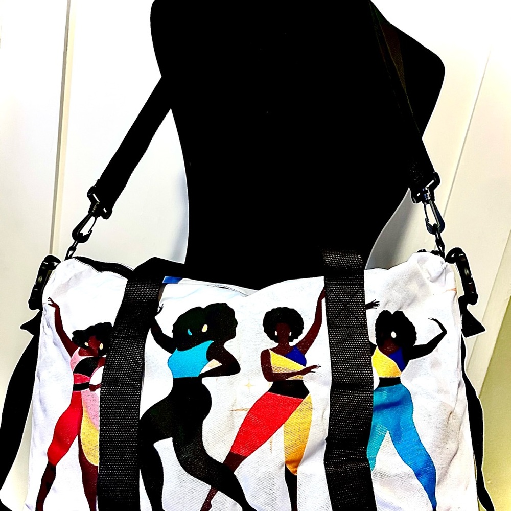 Afrocentric Lady Travel Bag